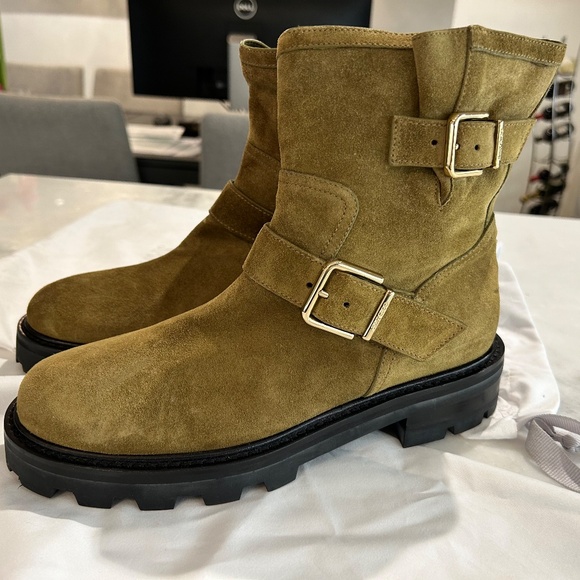 Jimmy Choo suede boots - Picture 2 of 5